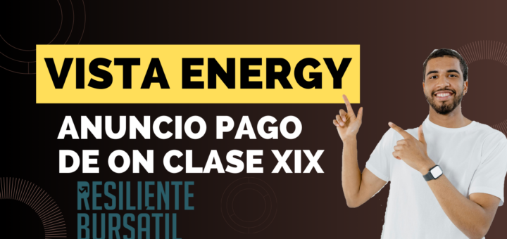 vista anuncio el pago de la ON XIX